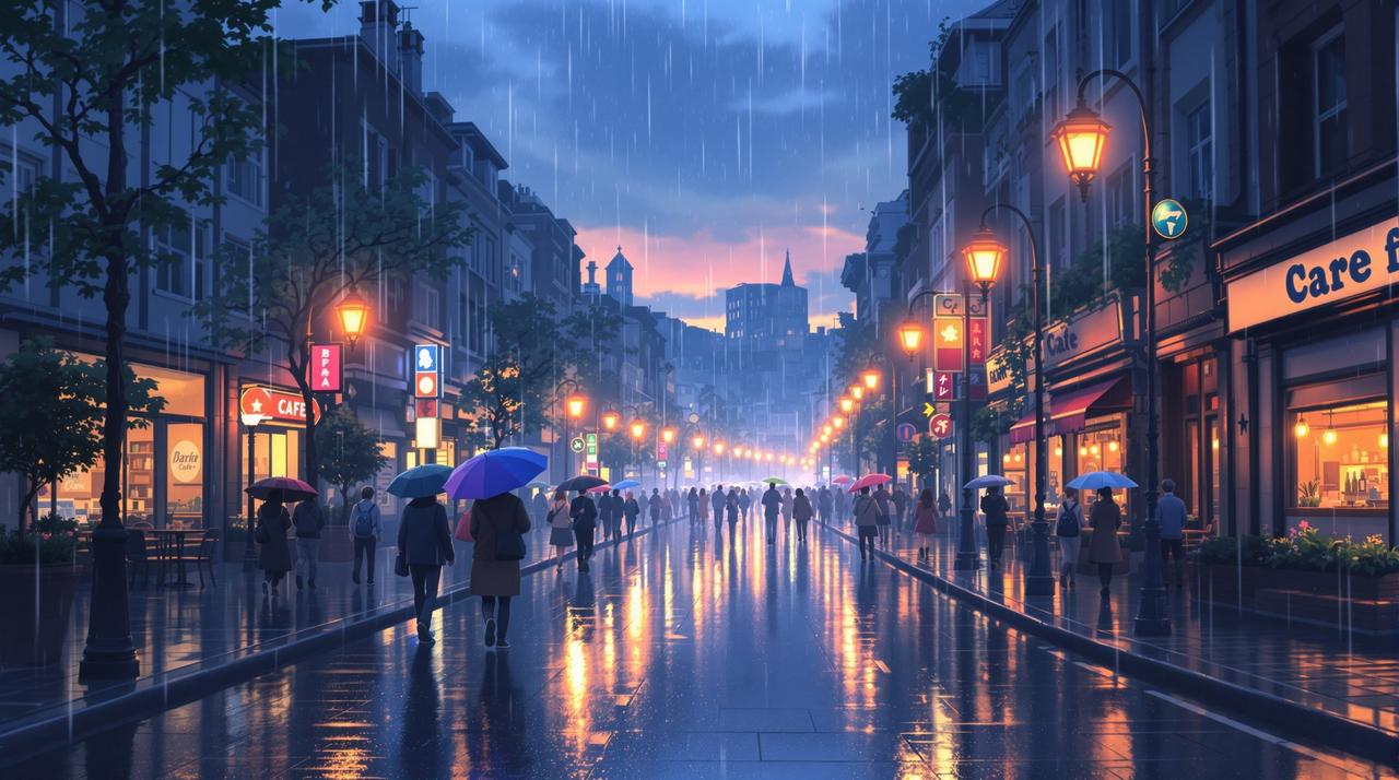 韩漫剧免费作品 - 城市雨声